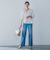 【WEB限定】極上ライトデニムブラウス≪洗濯機で洗える≫