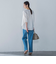 【WEB限定】極上ライトデニムブラウス≪洗濯機で洗える≫