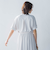 キレイ×リラックス バンドカラーブラウス≪接触冷感/UV/洗濯機で洗える≫