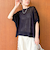【WEB限定】リネンライクシアーニット≪手洗い可能≫
