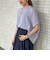 【WEB限定】リネンライクシアーニット≪手洗い可能≫