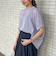 【WEB限定】リネンライクシアーニット≪手洗い可能≫