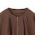 【WEB限定】スリットスリーブノーカラーブルゾン≪手洗い可能≫