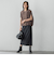 【WEB限定】スリットスリーブノーカラーブルゾン≪手洗い可能≫