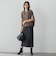 【WEB限定】スリットスリーブノーカラーブルゾン≪手洗い可能≫
