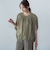 【WEB限定】スリットスリーブノーカラーブルゾン≪手洗い可能≫