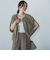 【WEB限定】スリットスリーブノーカラーブルゾン≪手洗い可能≫