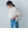 【WEB限定】シアースリーブギャザーカラーブラウス≪手洗い可能≫