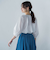 【WEB限定】ローンレース切り替えブラウス