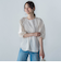 【WEB限定】ローンレース切り替えブラウス