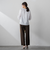 【WEB限定】クールマックスサッカーブラウス≪洗濯機で洗える≫