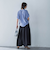 【晴れ軽】撥水UVワイドパンツ≪UV/接触冷感/撥水性/洗濯機で洗える≫