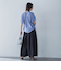 【晴れ軽】撥水UVワイドパンツ≪UV/接触冷感/撥水性/洗濯機で洗える≫