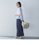 ピンタックレースブラウス≪手洗い可能≫