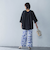 ピンタックレースチュニックブラウス≪手洗い可能≫
