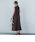 【WEB限定】ひやさらシワレスワンピース≪洗濯機で洗える≫