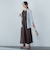 【WEB限定】ひやさらシワレスワンピース≪洗濯機で洗える≫