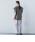 【WEB限定】フィルムストライプイージーパンツ ≪手洗い可能≫