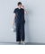 【WEB限定】フィルムストライプイージーパンツ ≪手洗い可能≫