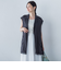 【一部店舗限定販売】チュールディテールニットタンクトップ≪手洗い可能≫