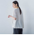 【WEB限定】ライクアウーヴンバンドカラーブラウス≪洗濯機で洗える≫