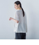 【WEB限定】ライクアウーヴンバンドカラーブラウス≪洗濯機で洗える≫