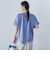 【WEB限定】ライクアウーヴンバンドカラーブラウス≪洗濯機で洗える≫