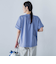 【WEB限定】ライクアウーヴンバンドカラーブラウス≪洗濯機で洗える≫