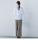 【WEB限定】きれいめハーフスリーブカットソー ≪接触冷感／洗濯機OK≫