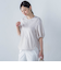 【WEB限定】きれいめハーフスリーブカットソー ≪接触冷感／洗濯機OK≫