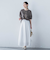 【WEB限定】きれいめハーフスリーブカットソー ≪接触冷感／洗濯機OK≫
