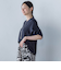 【WEB限定】きれいめハーフスリーブカットソー ≪接触冷感／洗濯機OK≫