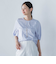 【WEB限定】きれいめハーフスリーブカットソー ≪接触冷感／洗濯機OK≫