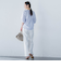 【WEB限定】きれいめハーフスリーブカットソー ≪接触冷感／洗濯機OK≫