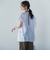 【WEB限定】タックデザインカットソー ≪接触冷感／洗濯機OK≫