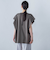 【WEB限定】タックデザインカットソー ≪接触冷感／洗濯機OK≫