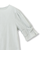 【WEB限定】ラメストライプ袖タックブラウス ≪手洗い可能≫