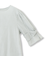【WEB限定】ラメストライプ袖タックブラウス ≪手洗い可能≫
