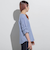 【WEB限定】ラメストライプ袖タックブラウス ≪手洗い可能≫