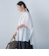 【WEB限定】フランスアヤロングブラウス≪手洗い可能≫