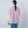 【WEB限定】フランスアヤロングブラウス≪手洗い可能≫