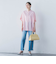 【WEB限定】フランスアヤロングブラウス≪手洗い可能≫