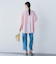 【WEB限定】フランスアヤロングブラウス≪手洗い可能≫