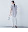 【WEB限定】フィルムストライプギャザーブラウス ≪手洗い可能≫