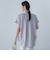 【WEB限定】フィルムストライプギャザーブラウス ≪手洗い可能≫