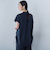 【WEB限定】フィルムストライプギャザーブラウス ≪手洗い可能≫