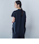 【WEB限定】フィルムストライプギャザーブラウス ≪手洗い可能≫