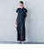 【WEB限定】フィルムストライプギャザーブラウス ≪手洗い可能≫