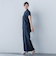 【WEB限定】フィルムストライプギャザーブラウス ≪手洗い可能≫