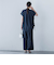 【WEB限定】フィルムストライプギャザーブラウス ≪手洗い可能≫